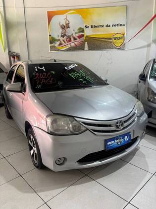 TOYOTA ETIOS 1.5 X SEDAN 16V FLEX 4P MANUAL TOYOTA ETIOS 1.5 X SEDAN 16V FLEX 4P MANUAL
